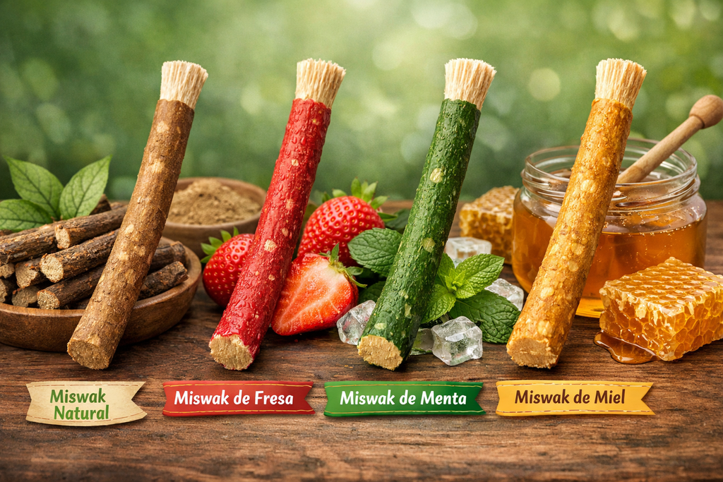 Miswak Natural - Sabores