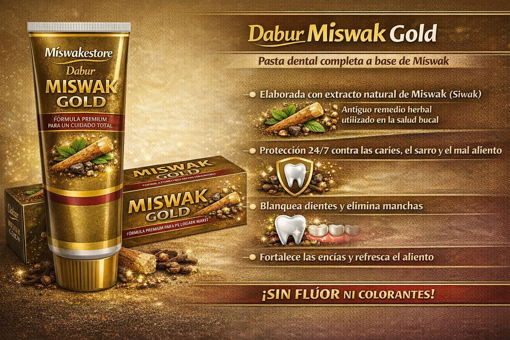 Pasta dental Miswak Gold 170Gr