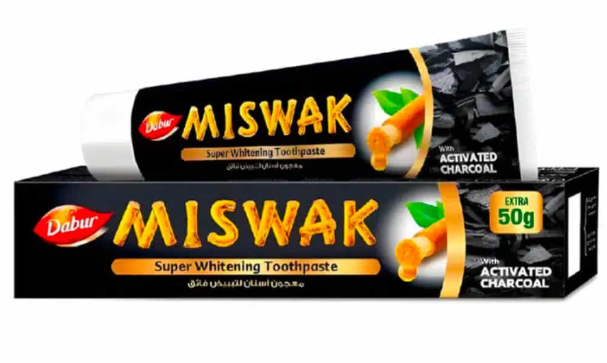 Pasta dental Miswak con Carbon Activo 170Gr
